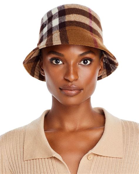 burberry wool bucket hat|authentic burberry hat.